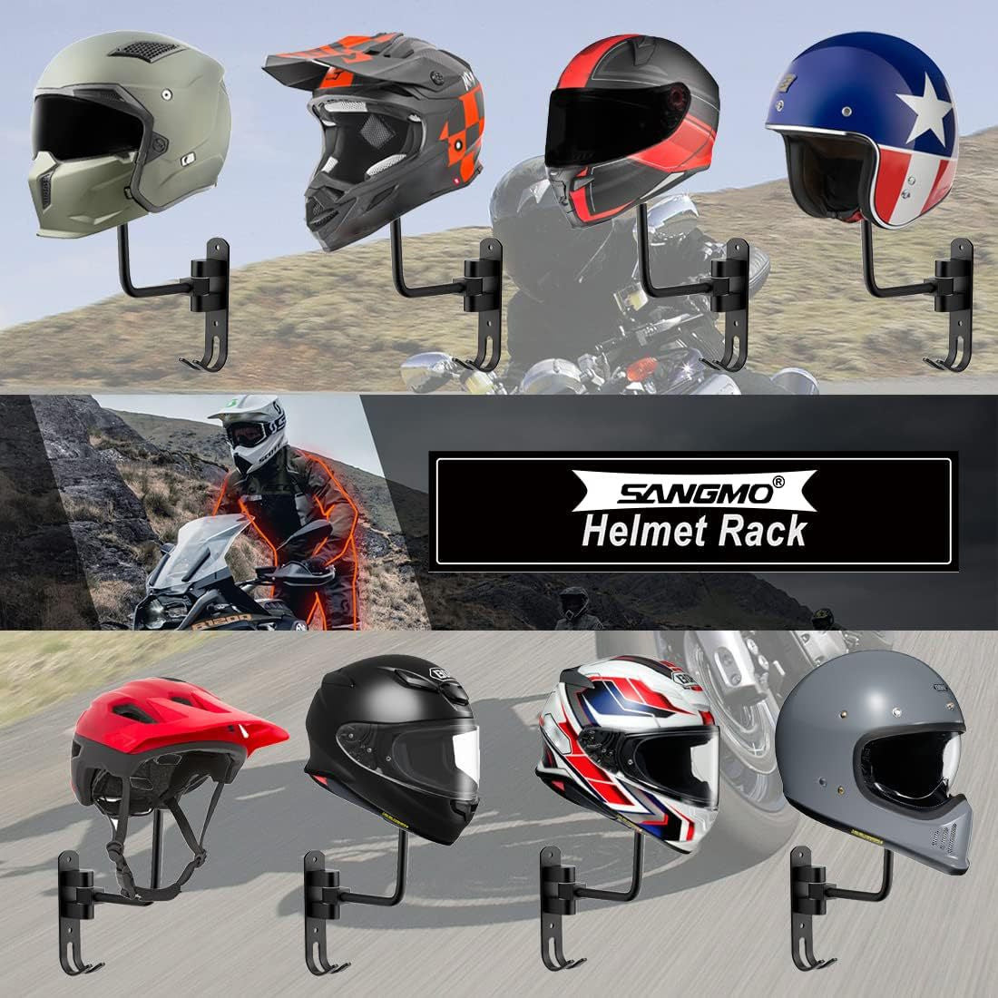 Support Casque Moto
